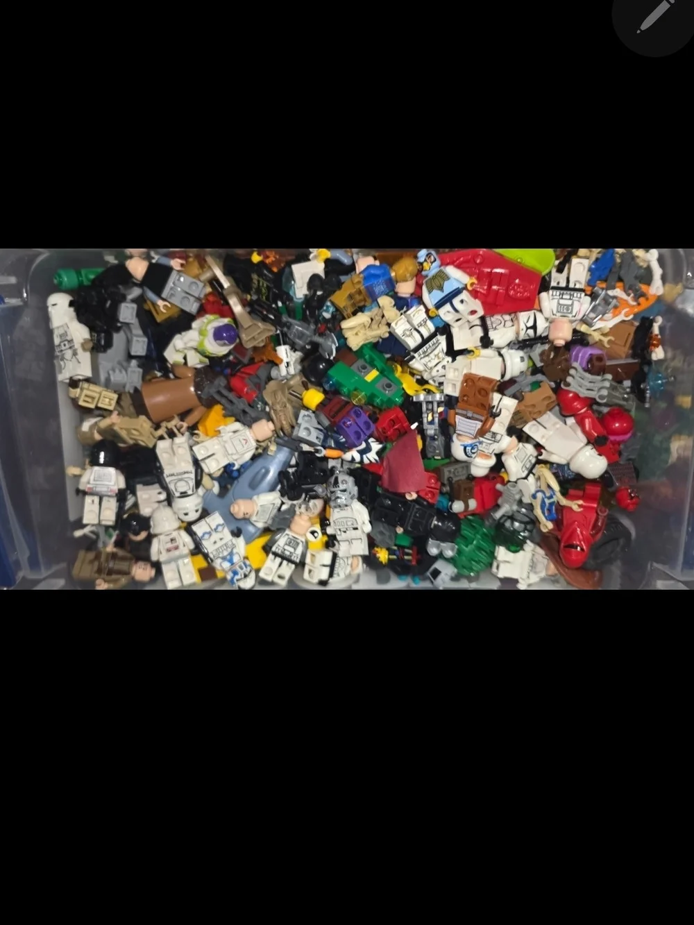 Bulk Mixed Minifigure Parts - Assorted Colors